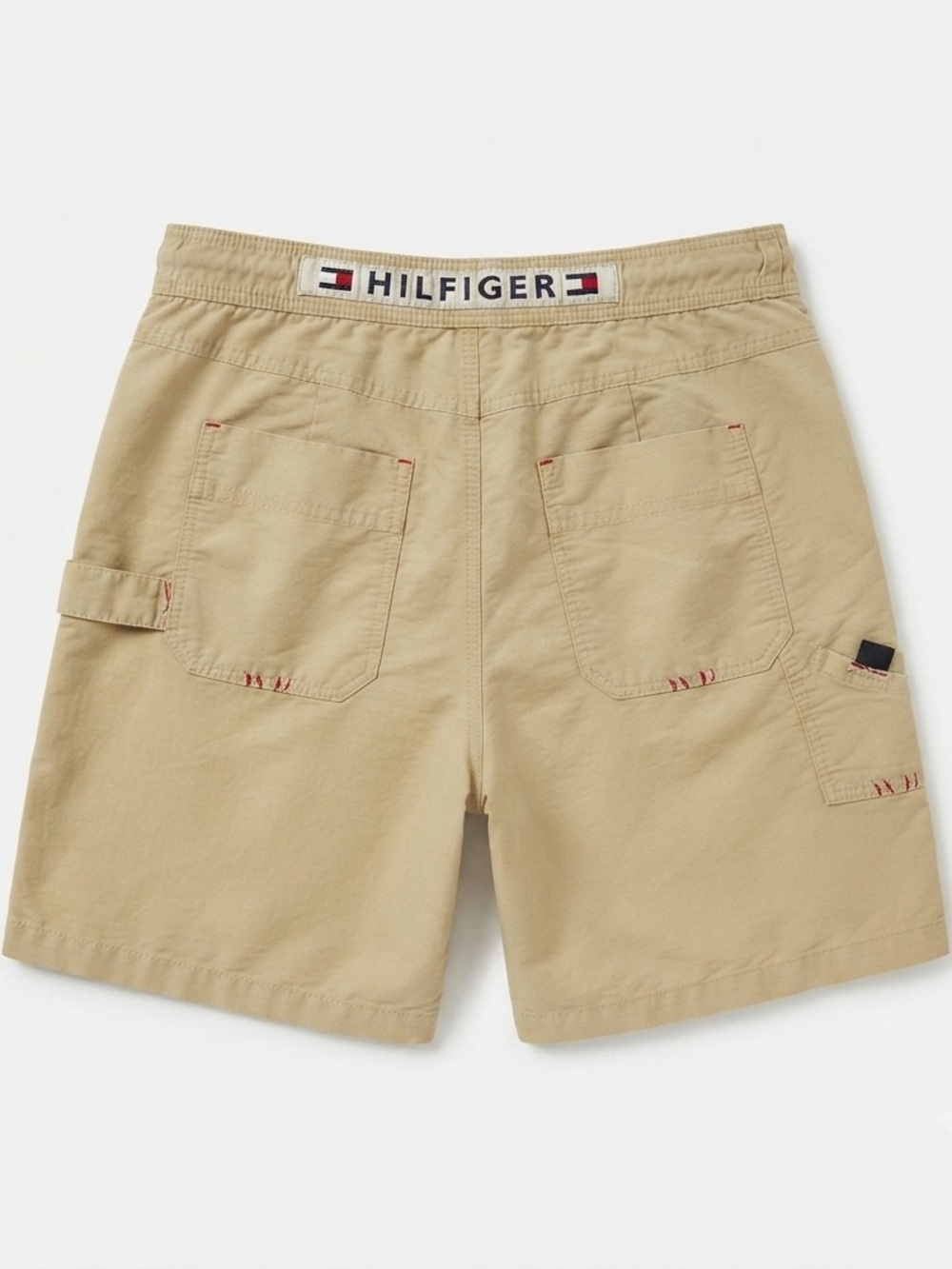 Tommy Hilfiger Mustard Color Retro Logo Swim Trunk Mens Size Large